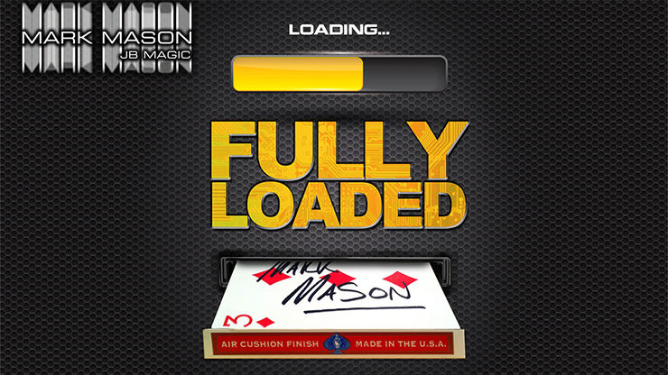 Fully Loaded Blue (DVD and Gimmicks) by Mark Mason - Trick