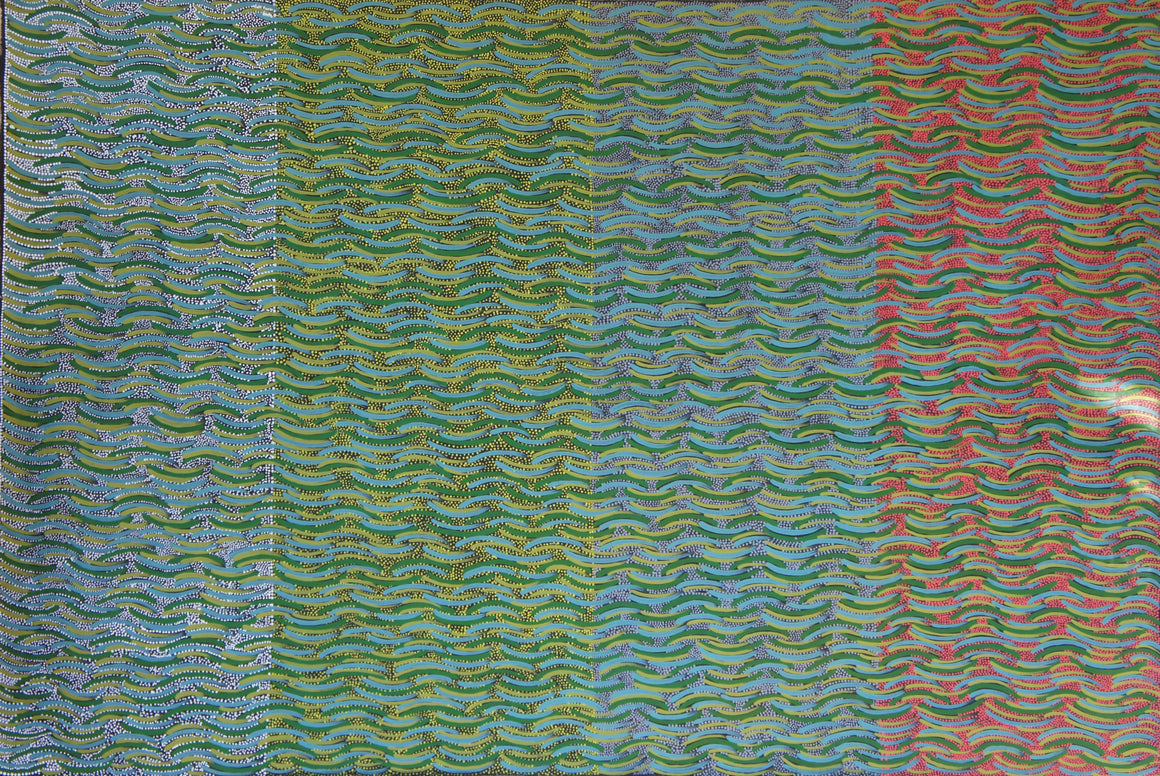 Lucy Kunoth Kngwarreye - Bush Bean